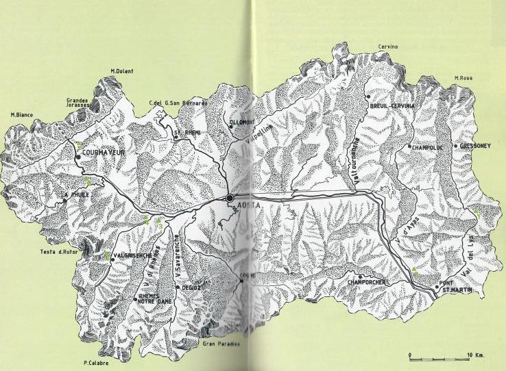 Valle-dAosta Le vie di Plat e Ferraris sulla Rivista "Le guide di Alp"- 1987