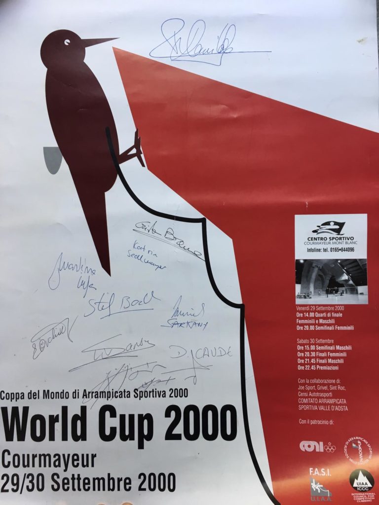 Word-Cup-2000-768x1024 La Coppa del Mondo di Free Climbing a Courmayeur