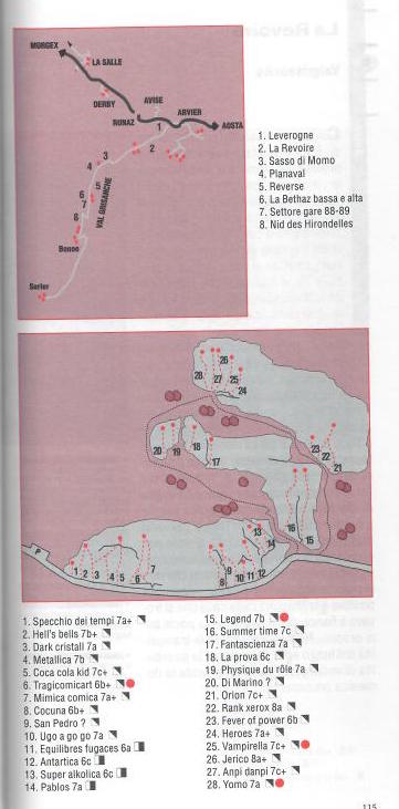 17leverogne1 Le Vie di Plat e Ferraris sulla Rivista “Le Guide di Alp”- 1994