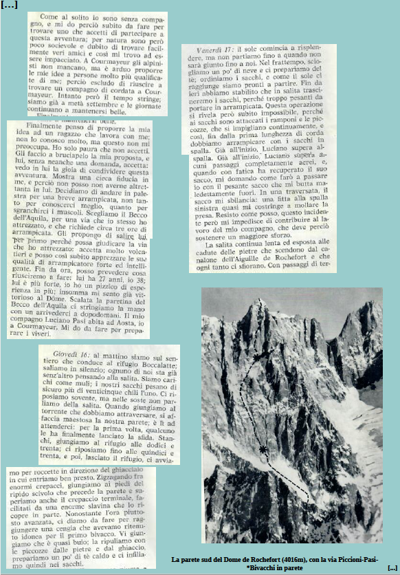La-parete-Sud-del-Dome-de-Rochefort-2 Alcuni articoli della "Rivista Mensile del Club Alpino Italiano"